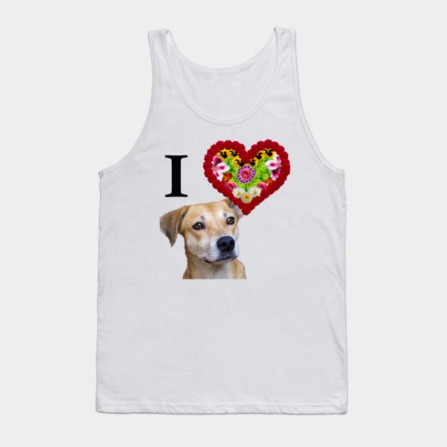 cute dog Tank Top by rickylabellevie